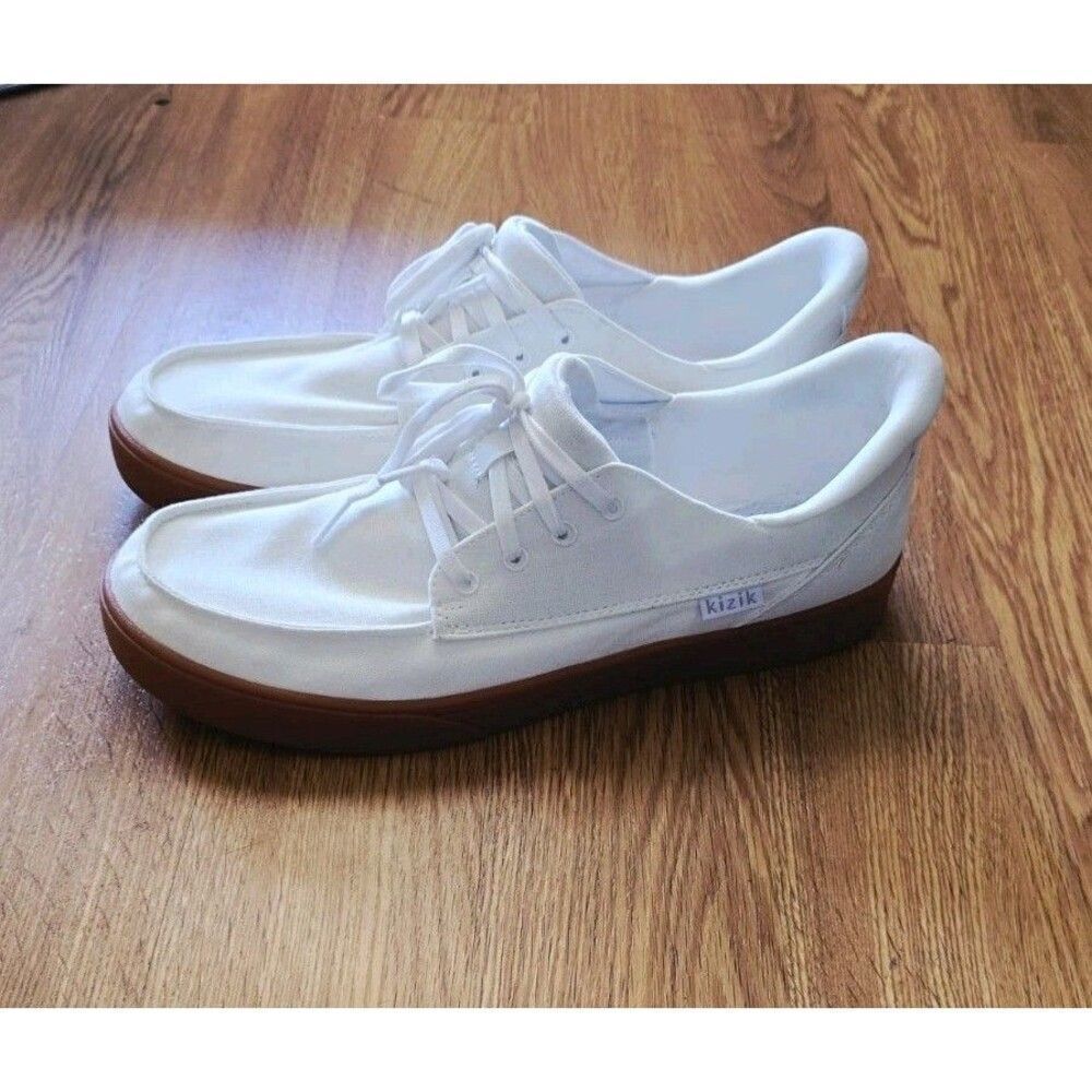 Kizik Irvine Pristine Gum Mens Athletic Sneaker Men Size 9 Women 10.5 Unisex